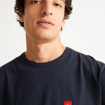 Camiseta Sol Navy - ECRU