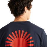 Camiseta Sol Navy - ECRU