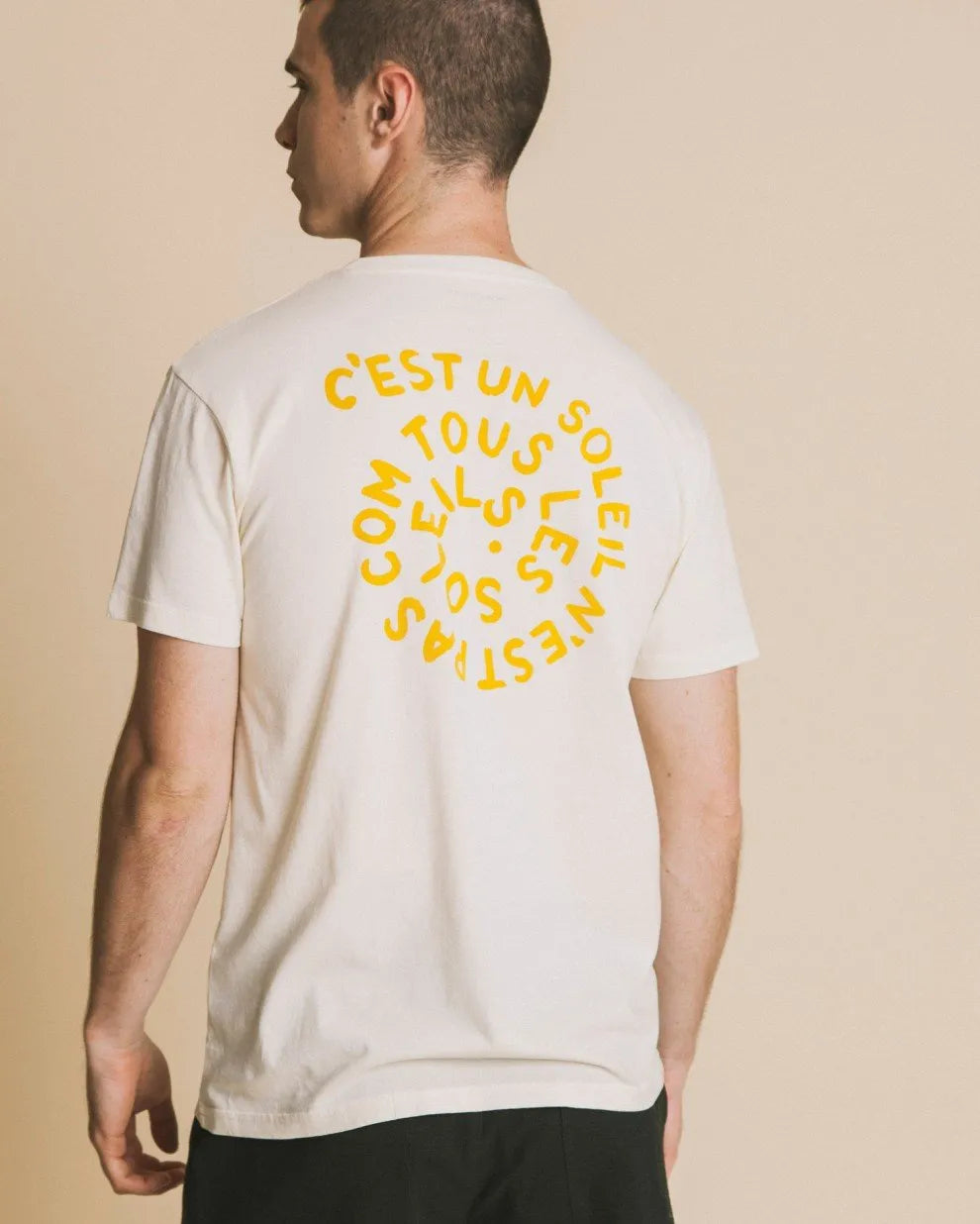 CAMISETA SOLEIL - ECRU