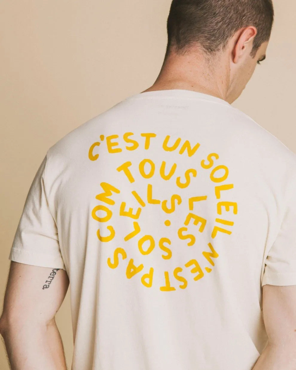 CAMISETA SOLEIL - ECRU