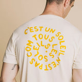 CAMISETA SOLEIL - ECRU