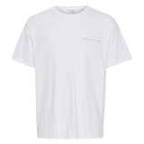 Camiseta !Solid de Hombre Manga Corta Ezri White - ECRU
