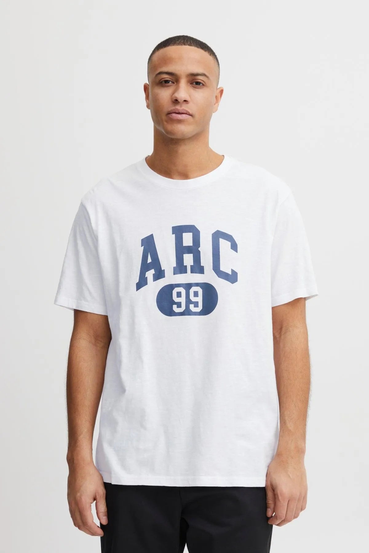 Camiseta !Solid Finlee Bright White - ECRU