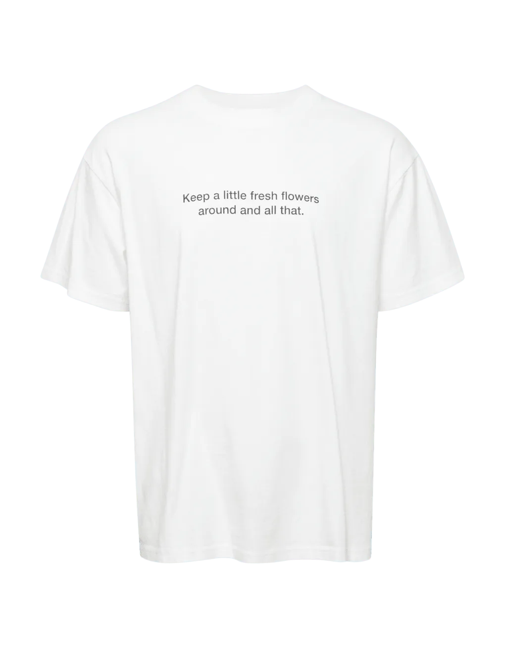 Camiseta !Solid Floyd - ECRU