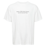 Camiseta !Solid Floyd - ECRU