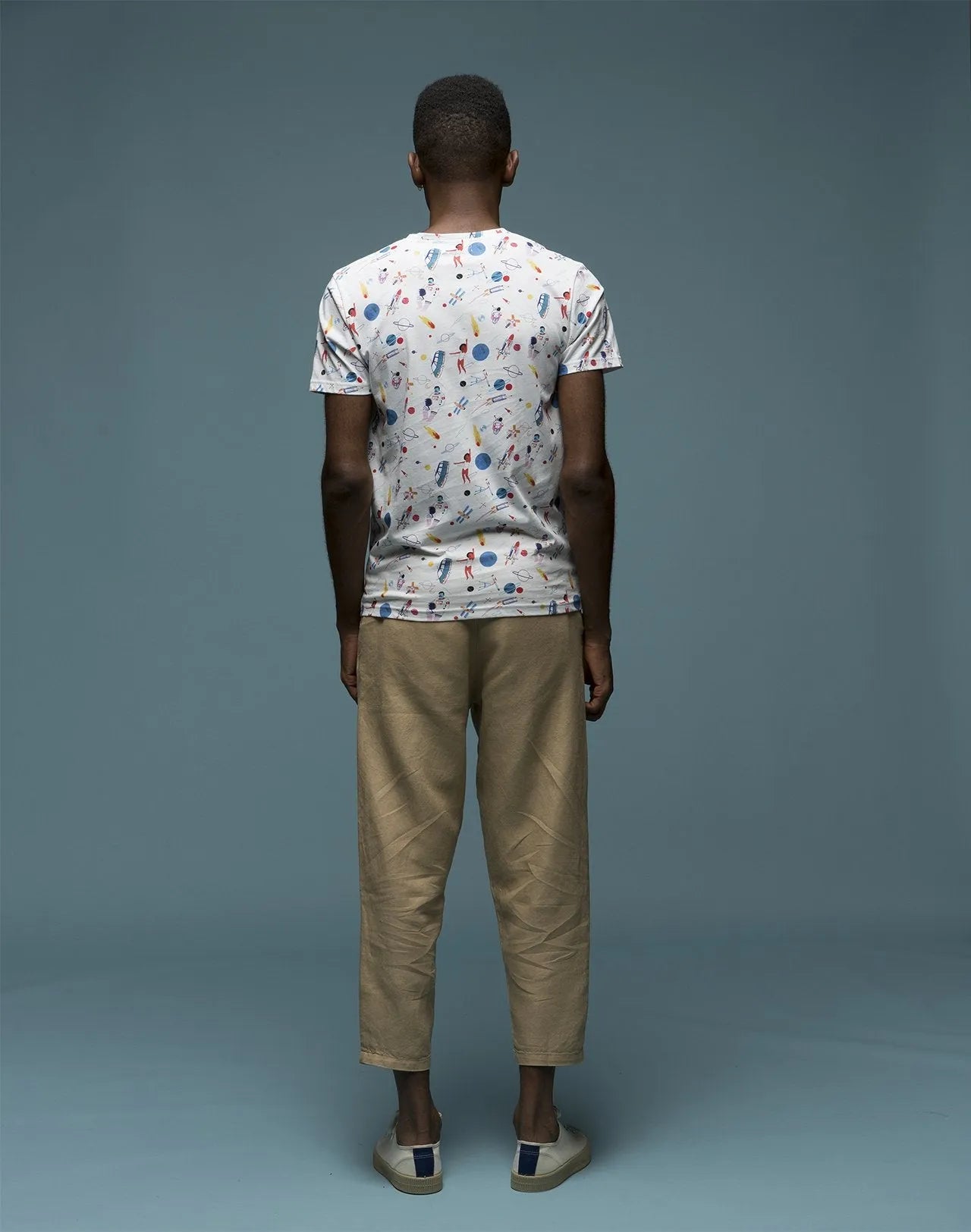 Camiseta Space Oddity - ECRU