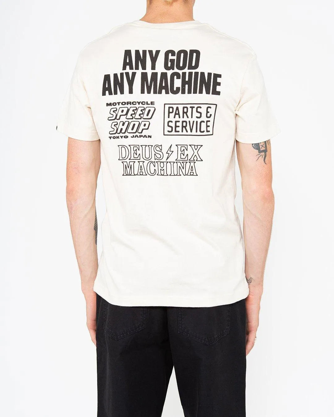 Camiseta Speed Flop Dusty White - ECRU