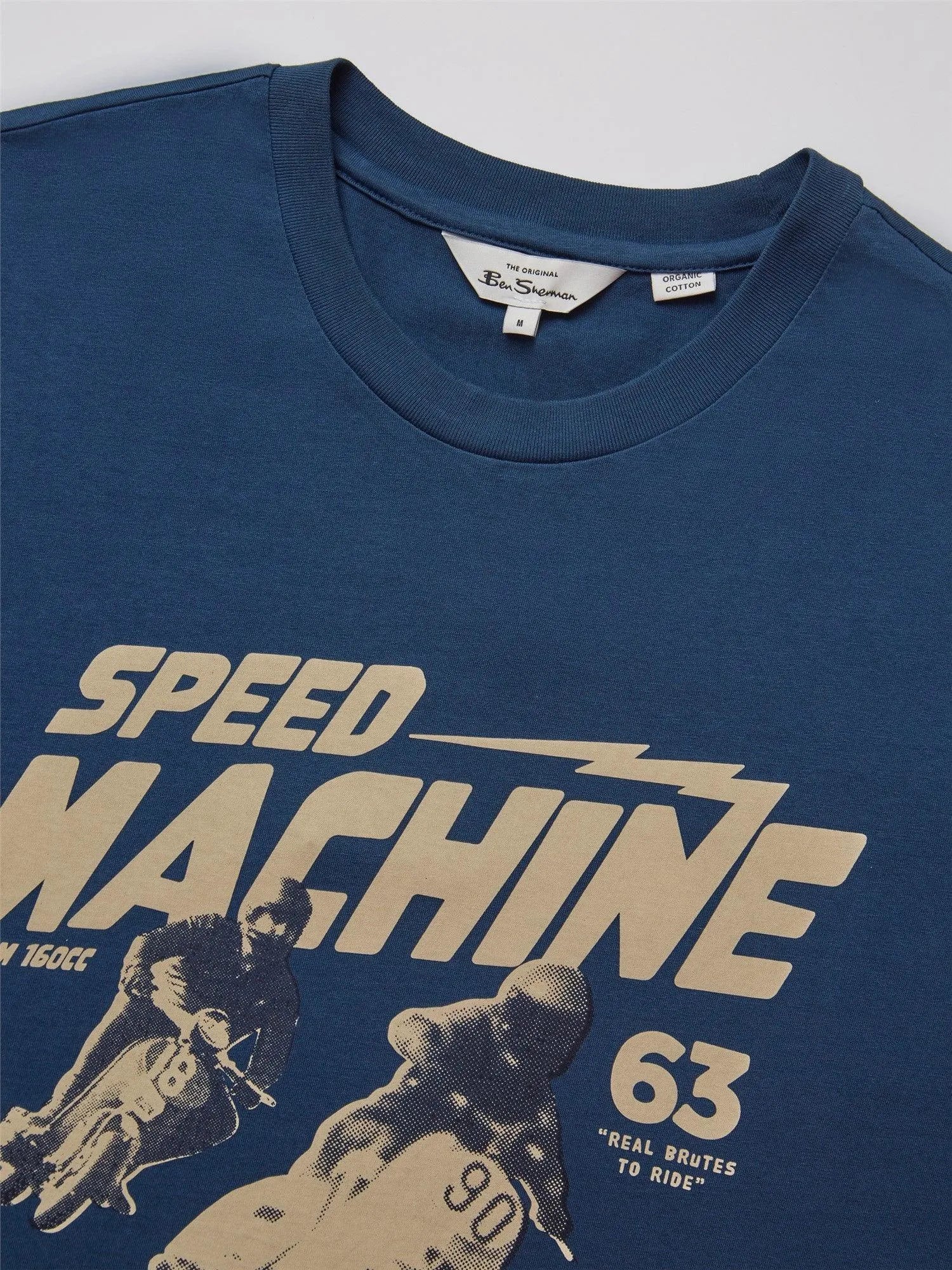 Camiseta Speed Machine - ECRU