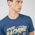Camiseta Speed Machine - ECRU