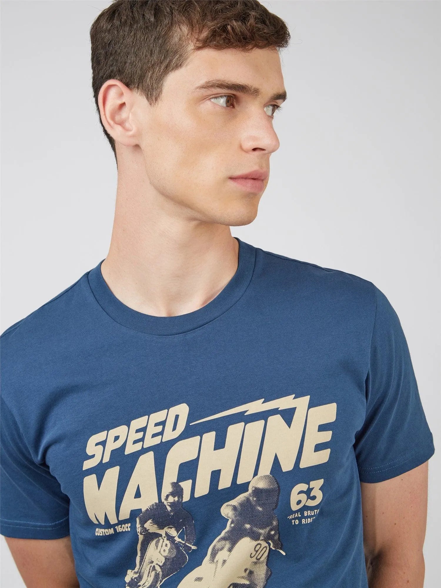 Camiseta Speed Machine - ECRU