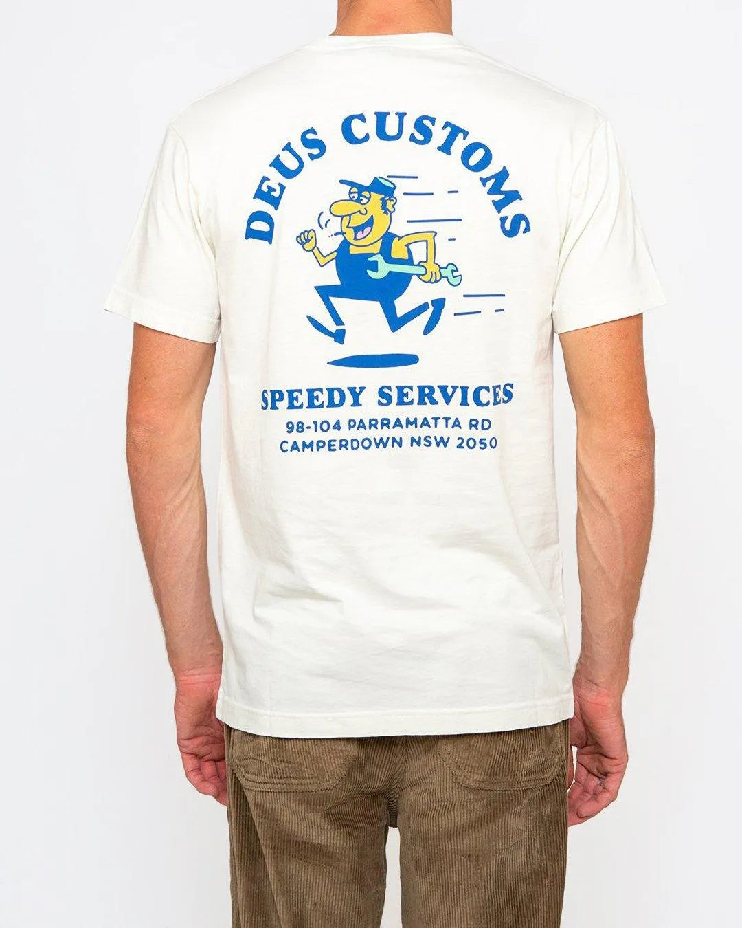 Camiseta Speedy Vintage White - ECRU