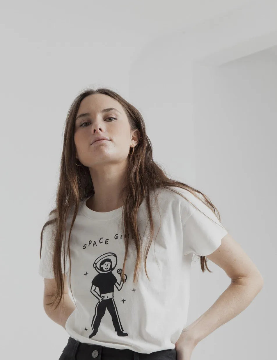 Camiseta Spice Girl - Mandanga - ECRU