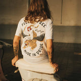 Camiseta Spin - ECRU