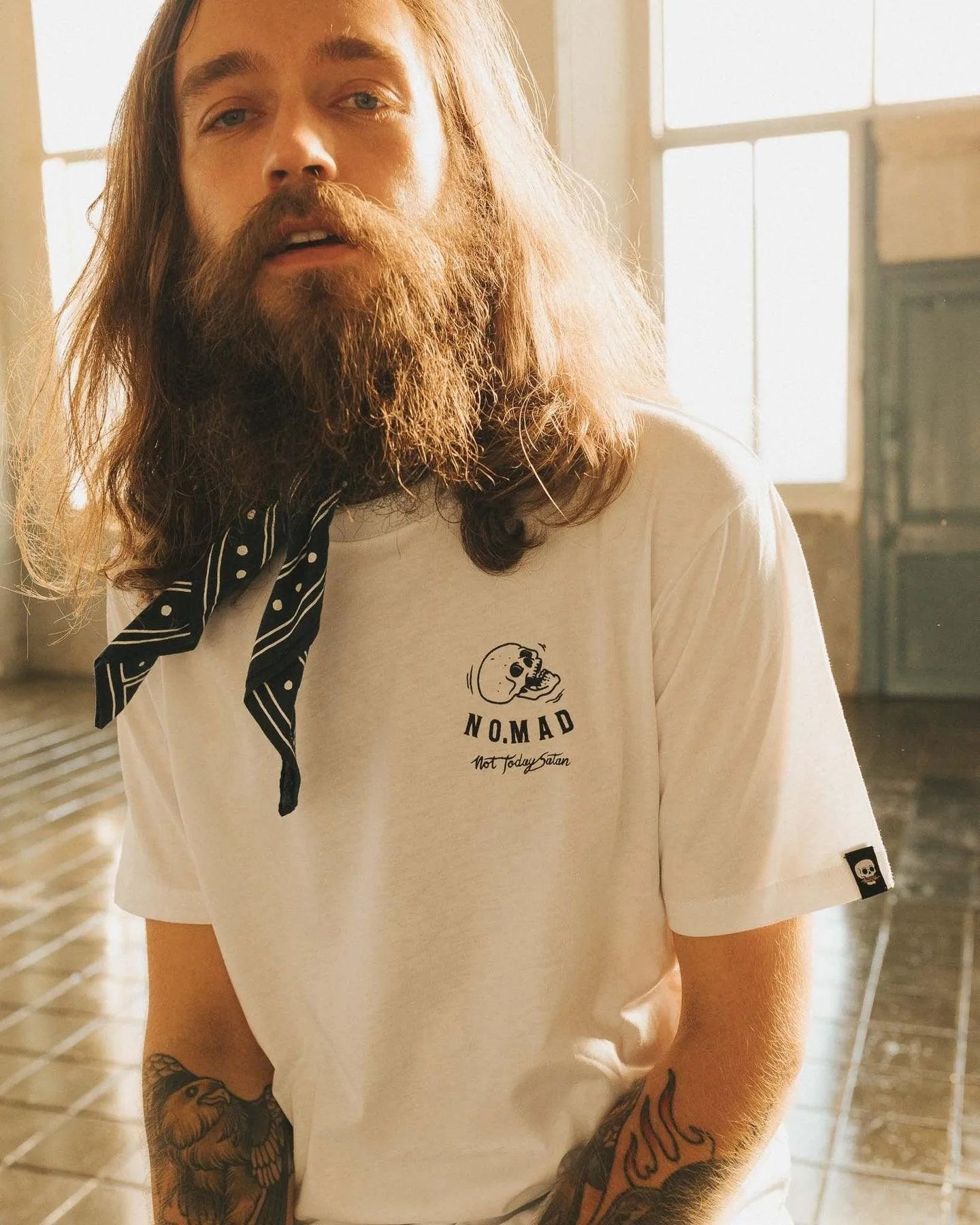 Camiseta Spin - ECRU