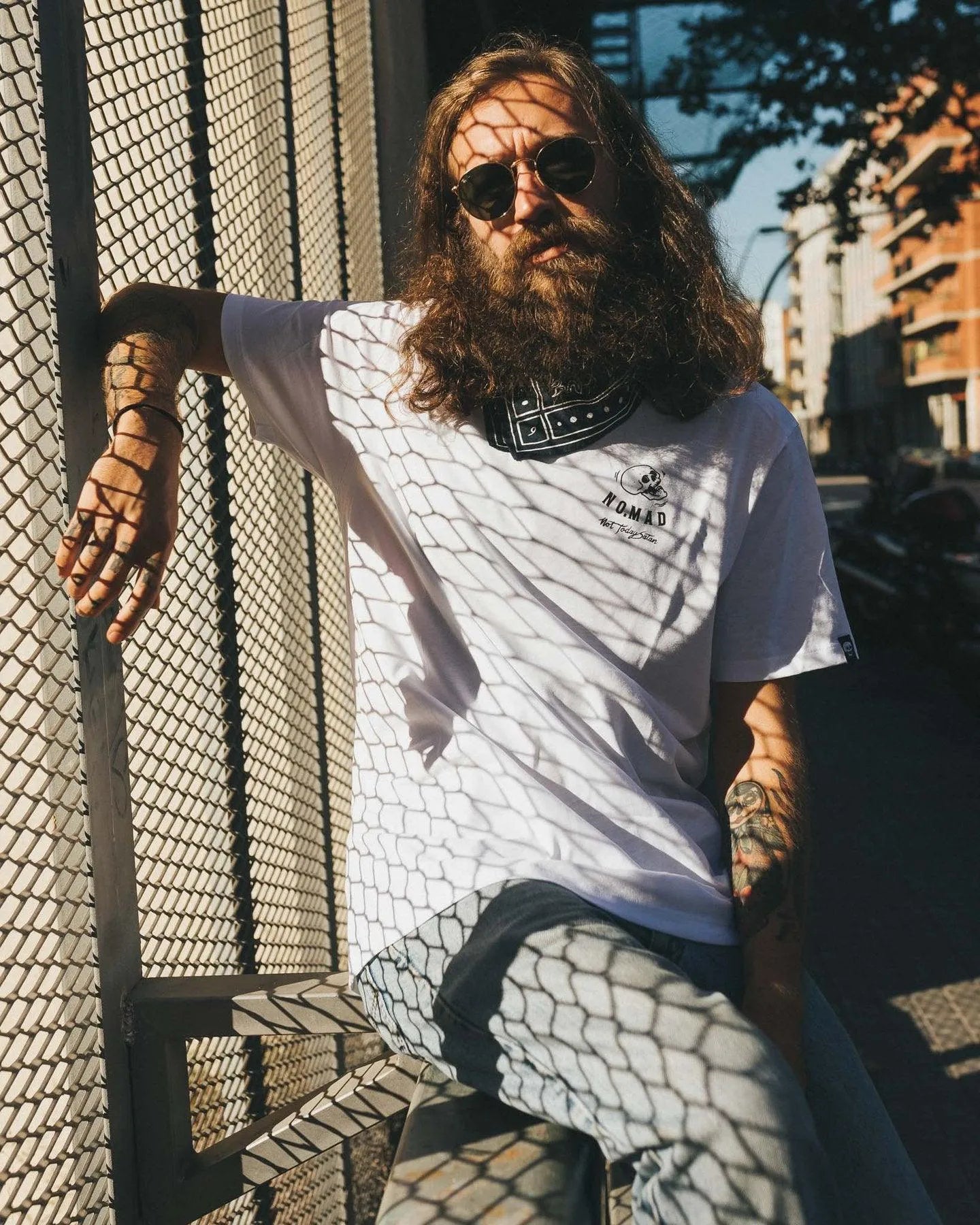 Camiseta Spin - ECRU