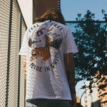 Camiseta Spin - ECRU