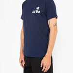 Camiseta Sprung Navy - ECRU