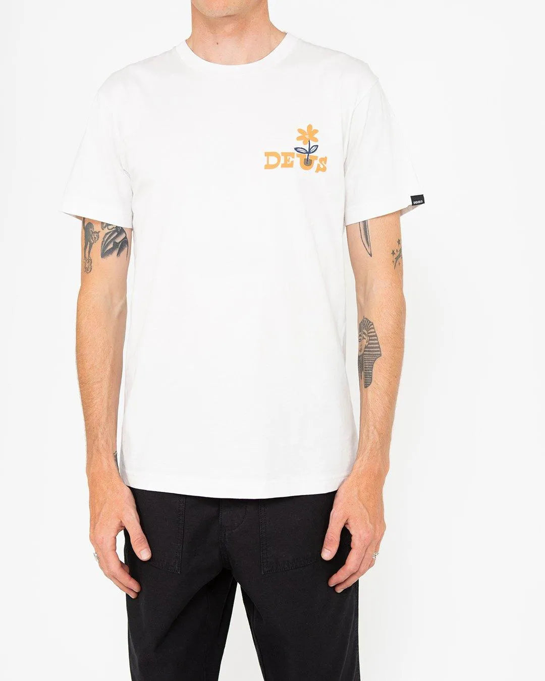 Camiseta Sprung Vintage White - ECRU