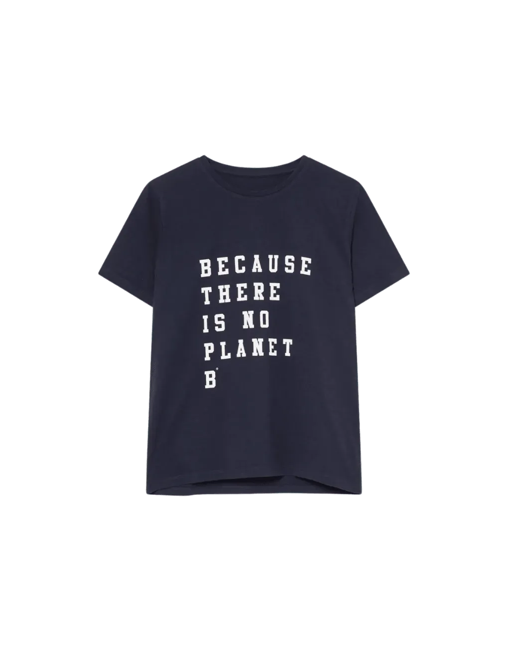 Camiseta Stay Azul Marino - ECRU