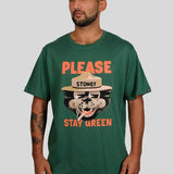 Camiseta Stay Green - ECRU