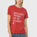 Camiseta Stay Roja - ECRU