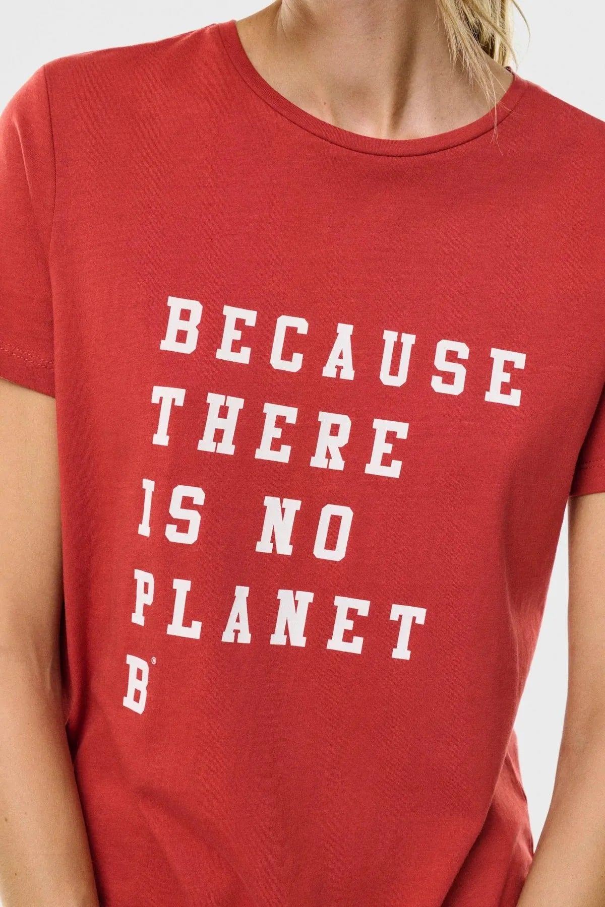 Camiseta Stay Roja - ECRU