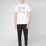 Camiseta Sticker Pack - ECRU