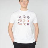 Camiseta Sticker Pack - ECRU