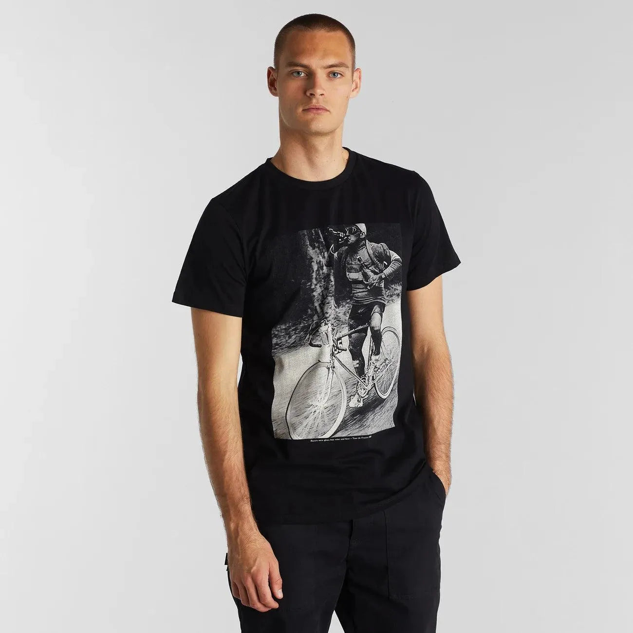 Camiseta Stockholm Beer Biker - ECRU