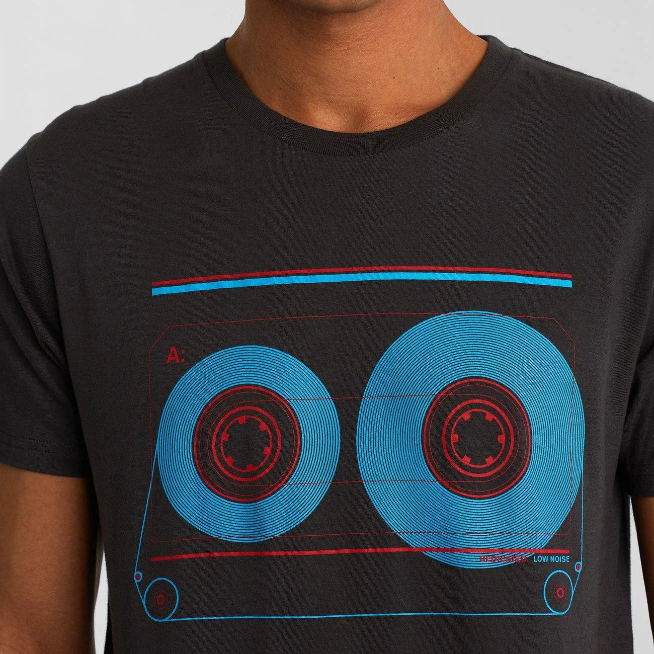 Camiseta Stockholm Cassette Lines - ECRU