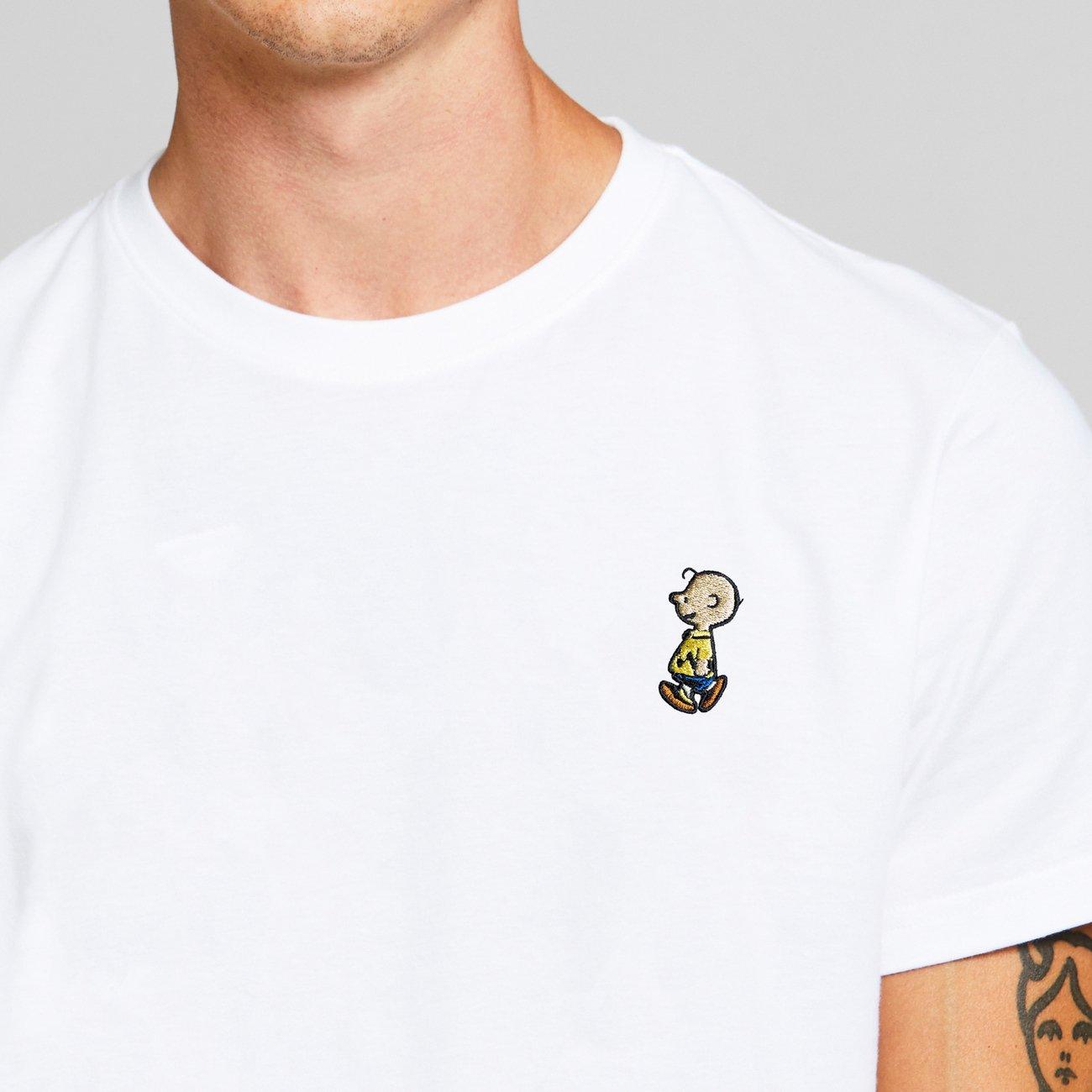 Camiseta Stockholm Charlie Brown - ECRU