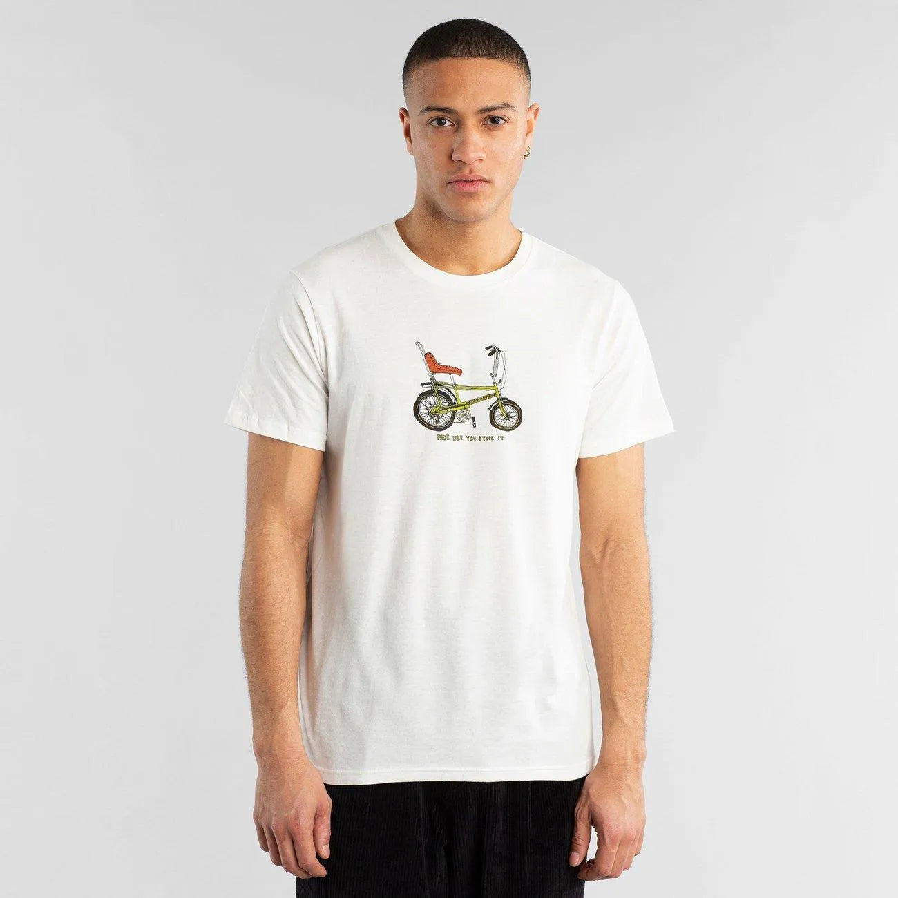 Camiseta Stockholm Chopper - ECRU