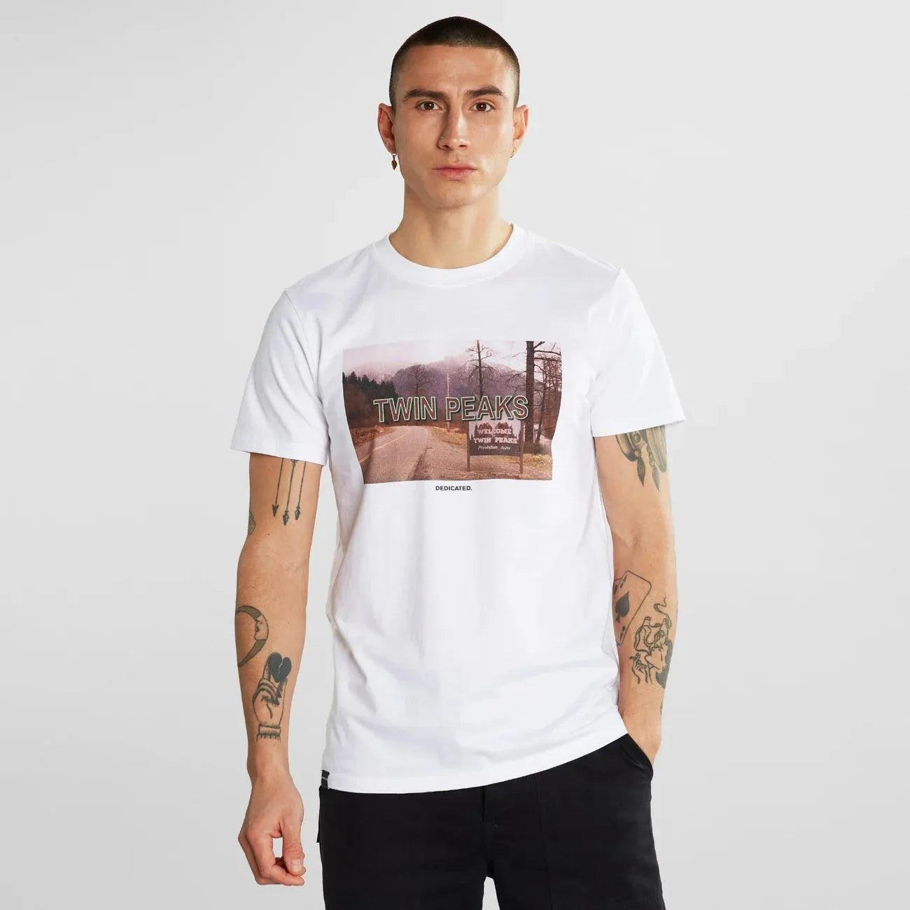 Camiseta Stockholm Intro White - ECRU
