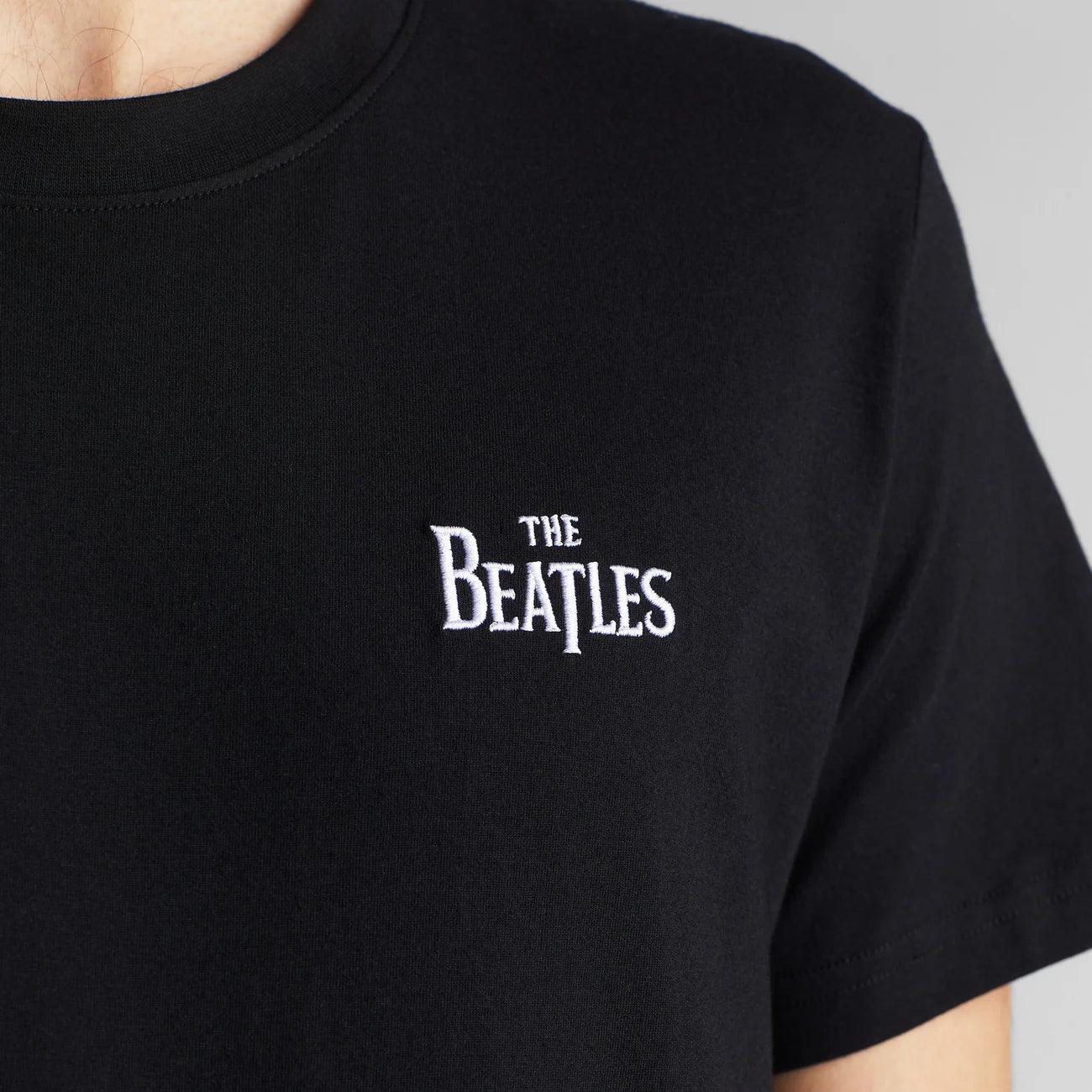 Camiseta Stockholm Logo Beatles Black - ECRU