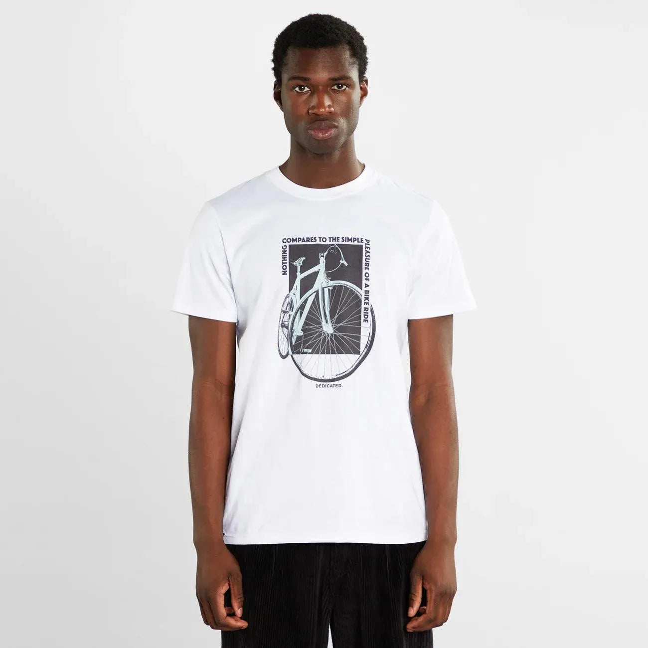 Camiseta Stockholm Simple Bike Ride - ECRU