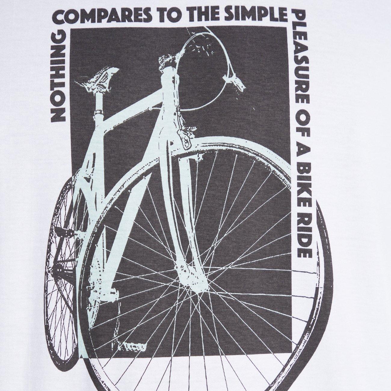 Camiseta Stockholm Simple Bike Ride - ECRU