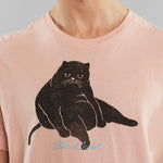 Camiseta Stockholm Wild At Heart Rosa - ECRU