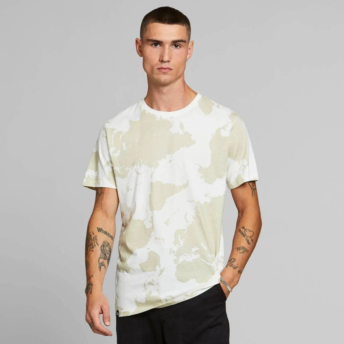 Camiseta Stockholm World Off-White - ECRU