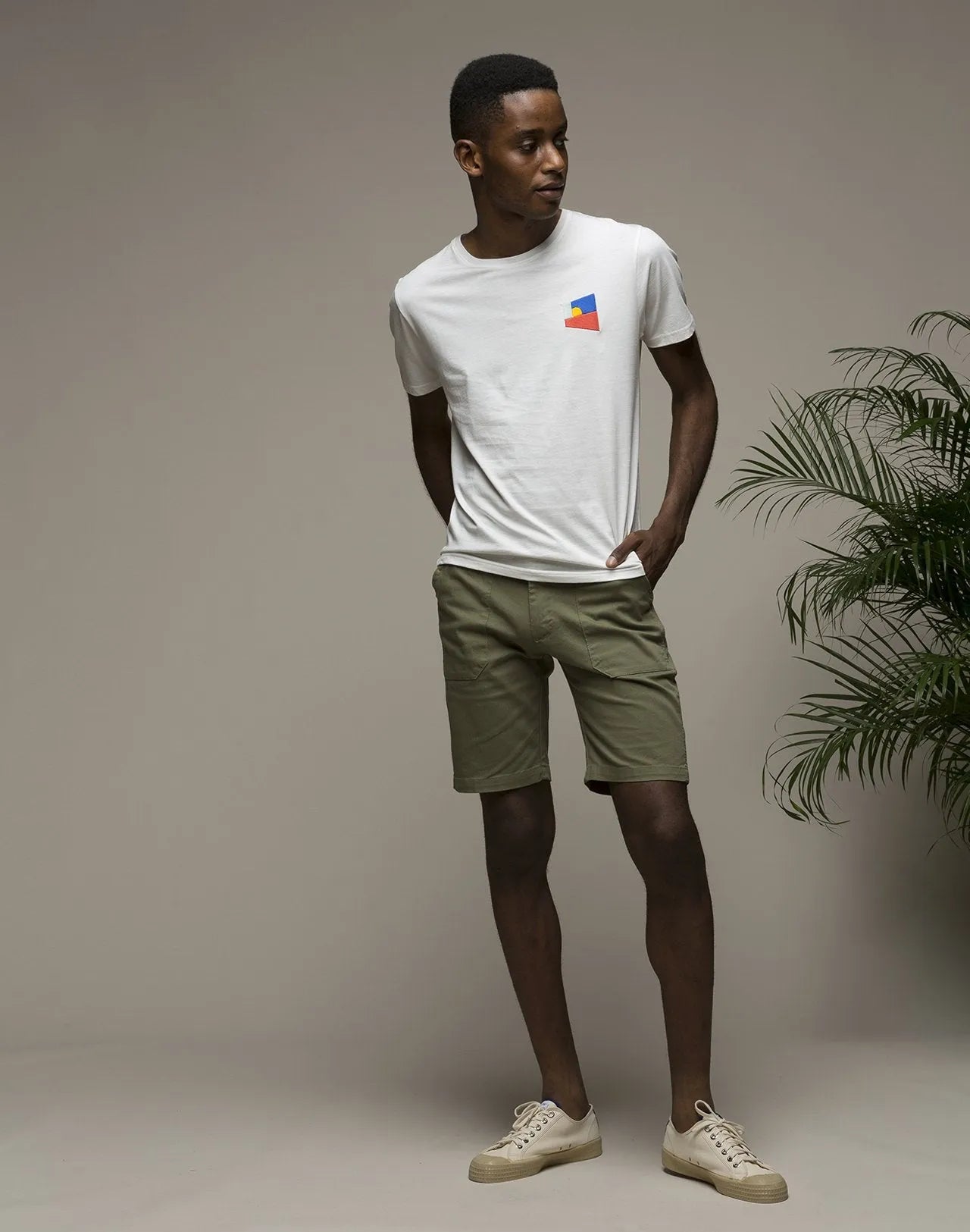 Camiseta Summer - ECRU