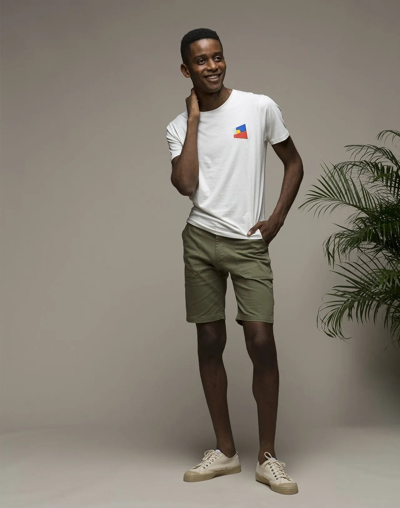 Camiseta Summer - ECRU