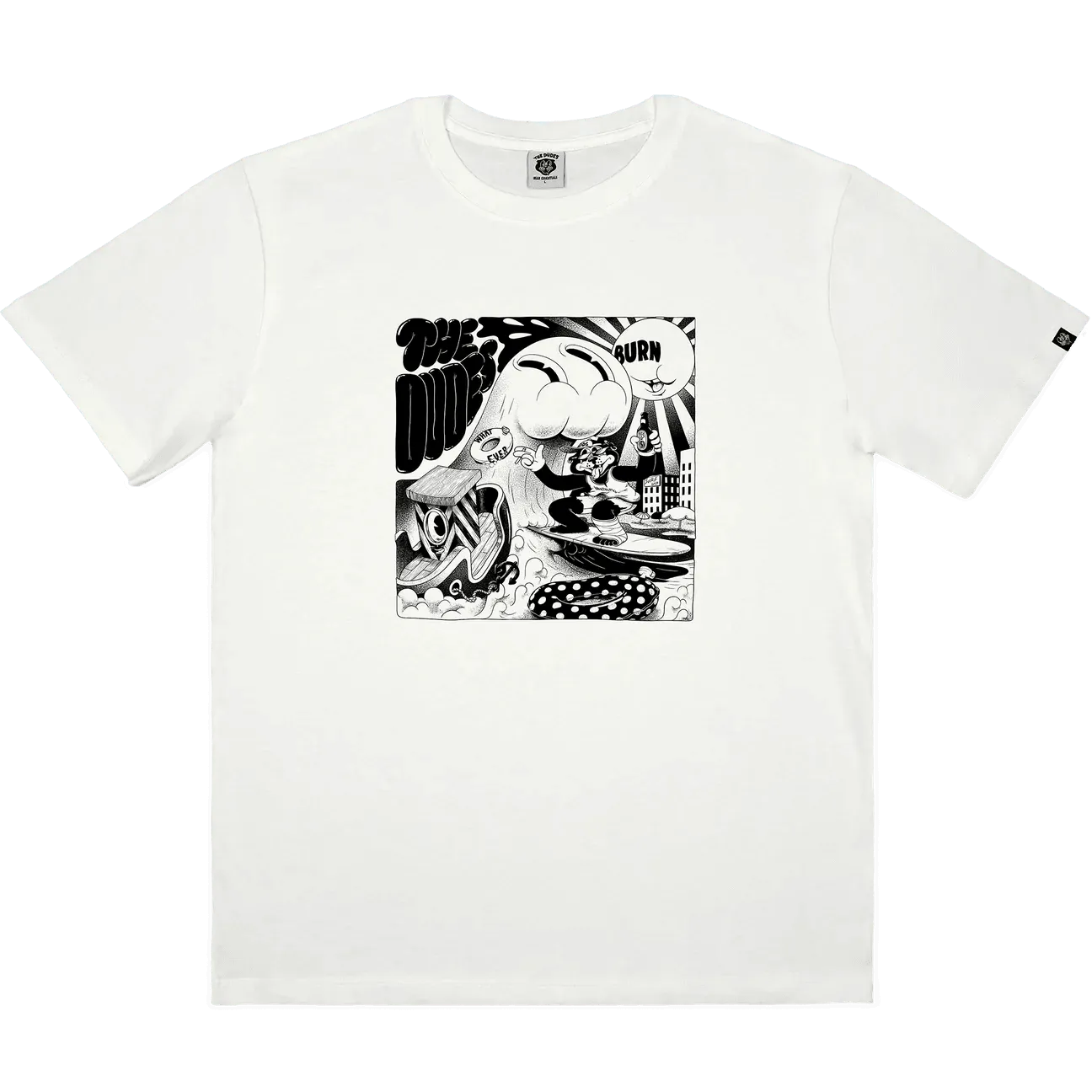 Camiseta Surf - ECRU