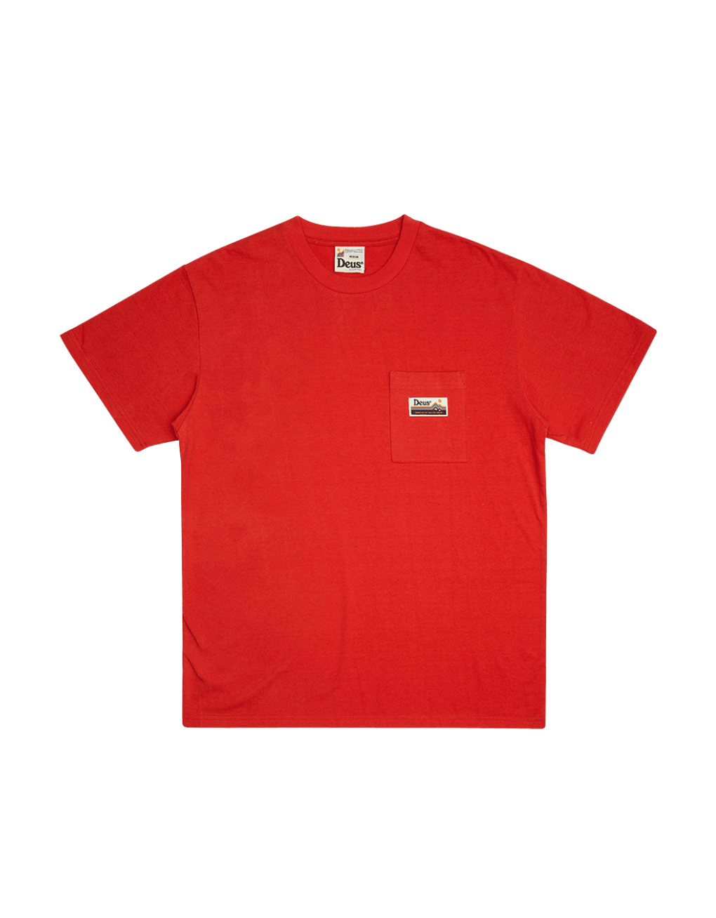 Camiseta Tango Pocket Red Clay - ECRU