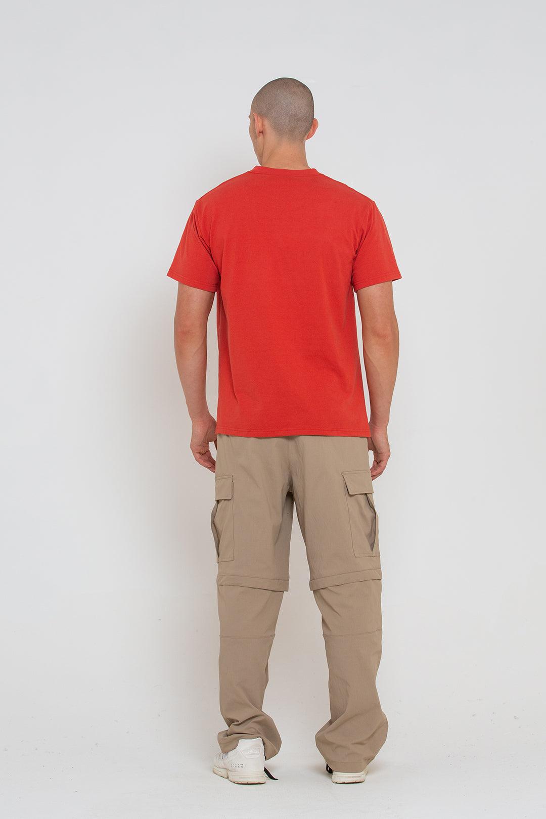 Camiseta Tango Pocket Red Clay - ECRU