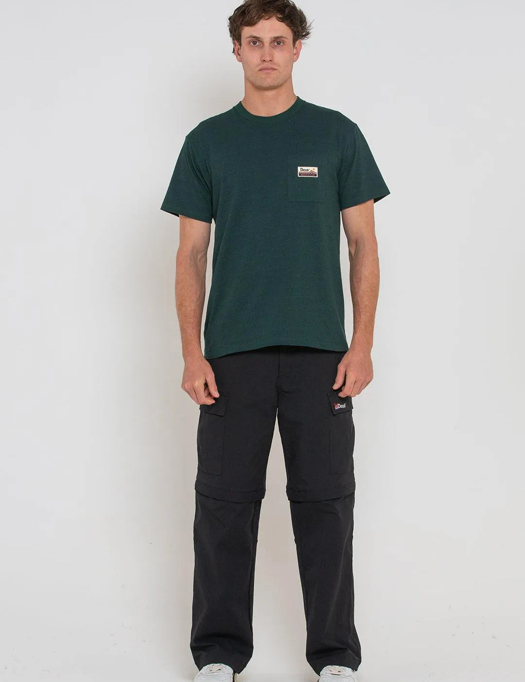 Camiseta Tango Pocket Trek Green - ECRU