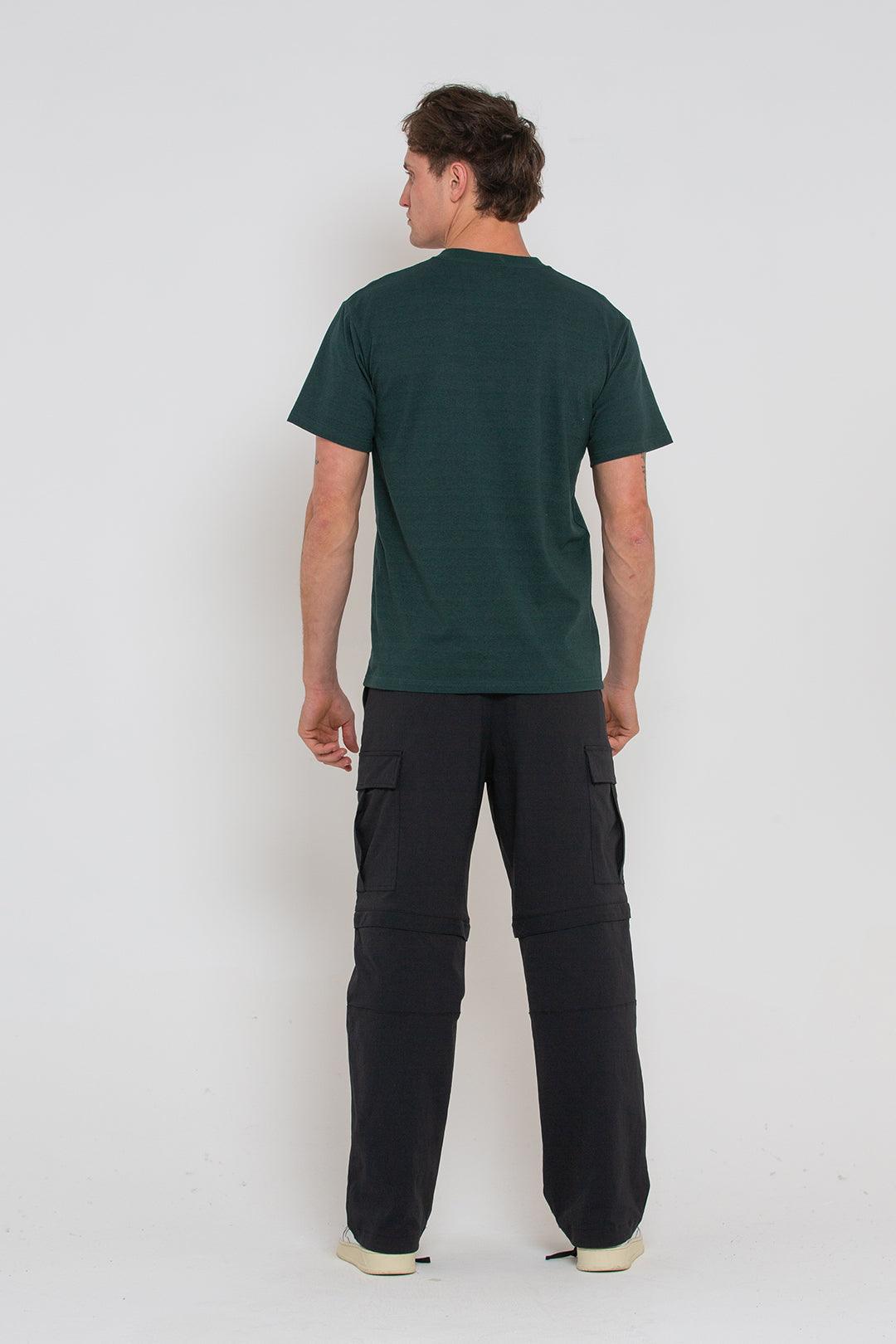 Camiseta Tango Pocket Trek Green - ECRU