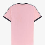 Camiseta Taped Ringer Gunmetal - ECRU