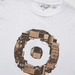 Camiseta Target Speakers - ECRU