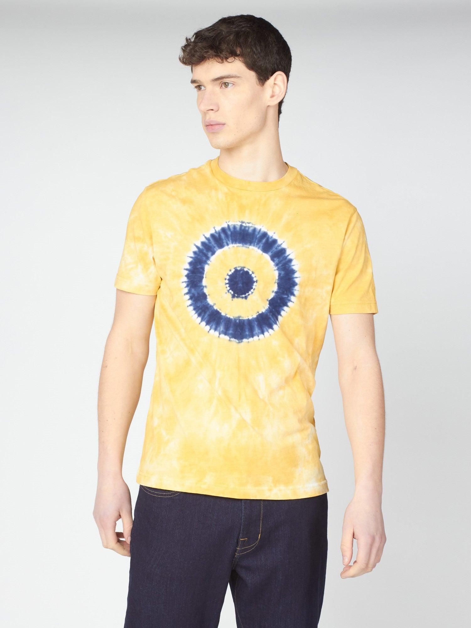 Camiseta Target Tie Dye - ECRU
