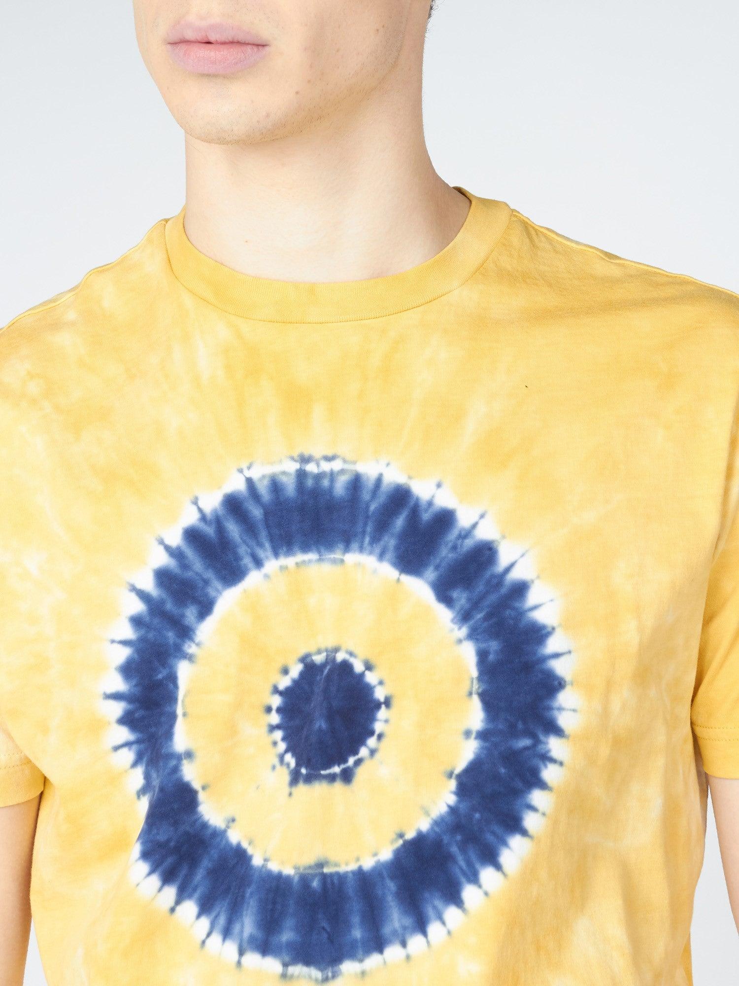 Camiseta Target Tie Dye - ECRU