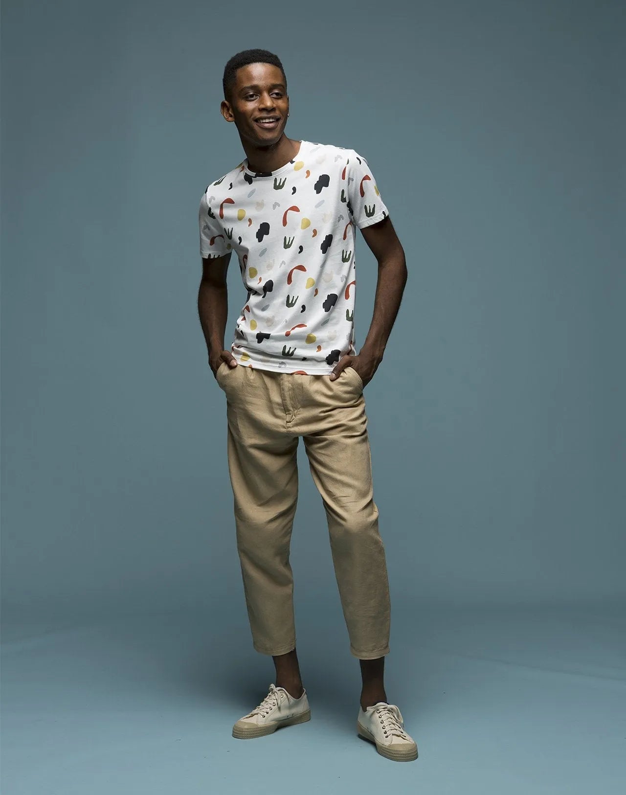 Camiseta Terrazo - ECRU